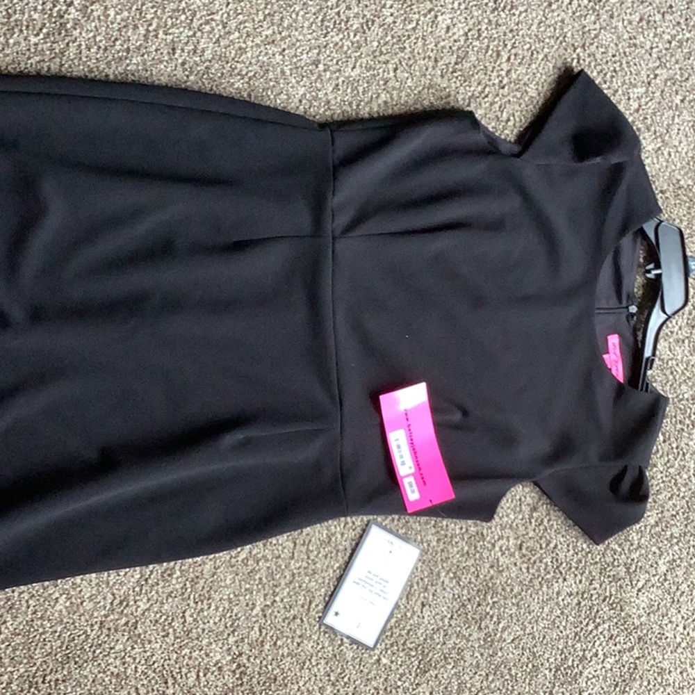 Black Betsy Johnson cocktail dress
